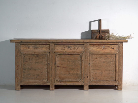 Credenza antica in legno di olmo – Cina, circa 1930 – Credenze, Iron (photo 2 of 40)