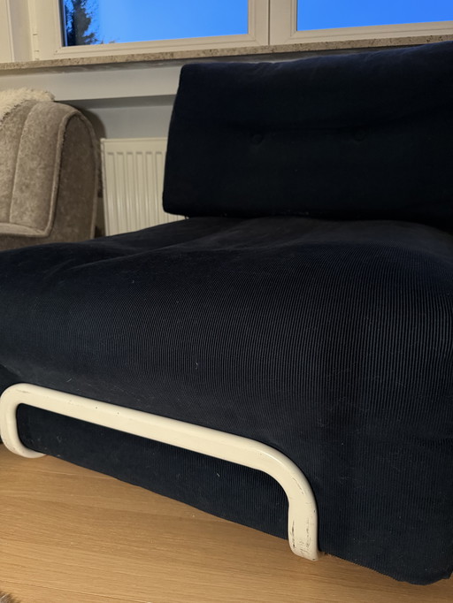 Vintage IKEA Rörberg 70s lounge stoel