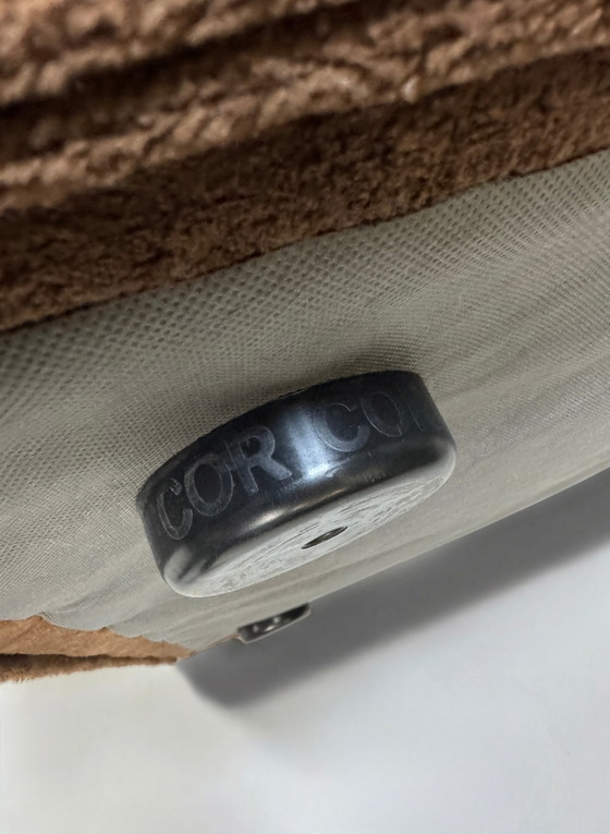 Image 1 of COR Trio Sofa Stoff Braun Garnitur Modular
