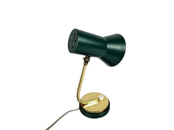 Image 1 of Pfäffle Leuchten - tafellamp -  bureaulamp - Duitsland - metaal - messing - 70's