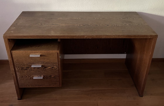 Image 1 of Pastoe, Cees Braakman, desk with chair, Wenge