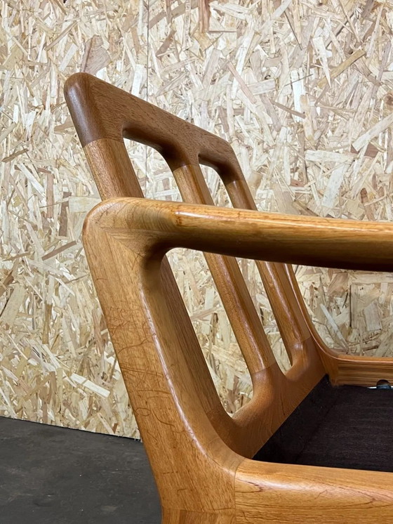 Image 1 of 60's 70's Teak Easy Chair Fauteuil J. Kristensen Danish Denmark Design 60's