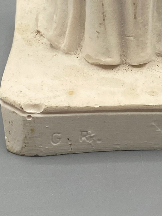 Kariatide in gereconstitueerd albast – naar het Erechtheion – circa – Beeldhouwkunst (photo 8 of 10)