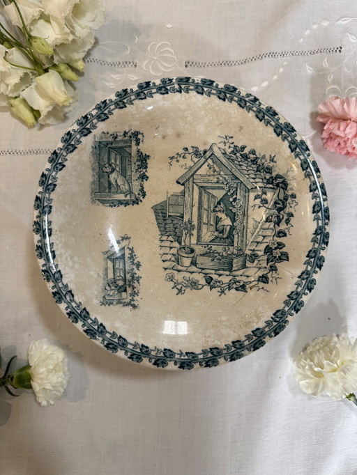 Compotier terre de fer 