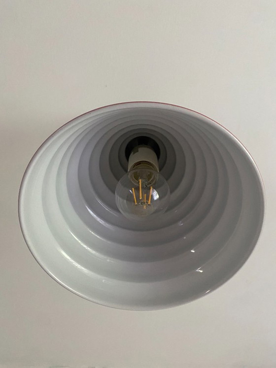 Vintage Sijaj Hrastnik industriële hanglamp, Joegoslavië, jaren 70 – Plafondlampen, Aluminium (photo 5 of 6)