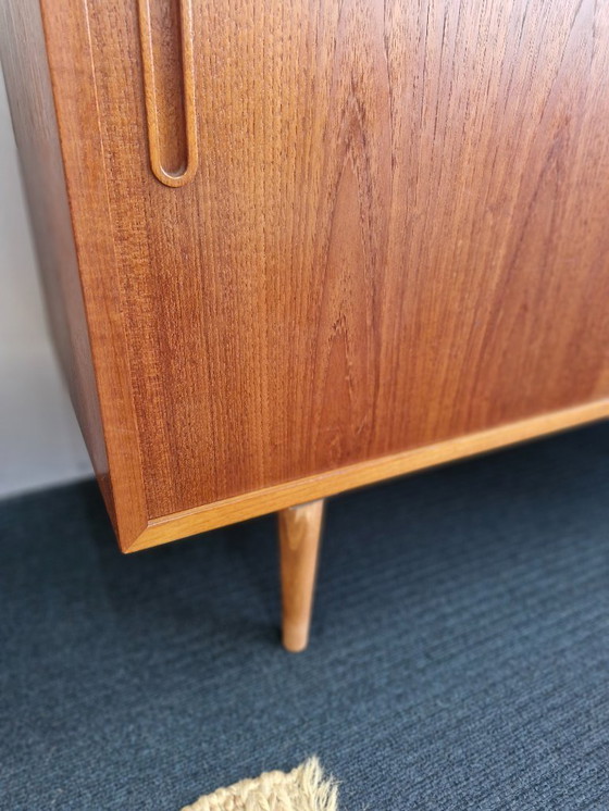 Image 1 of Vintage kast / dressoir met lade en schuifdeurtjes