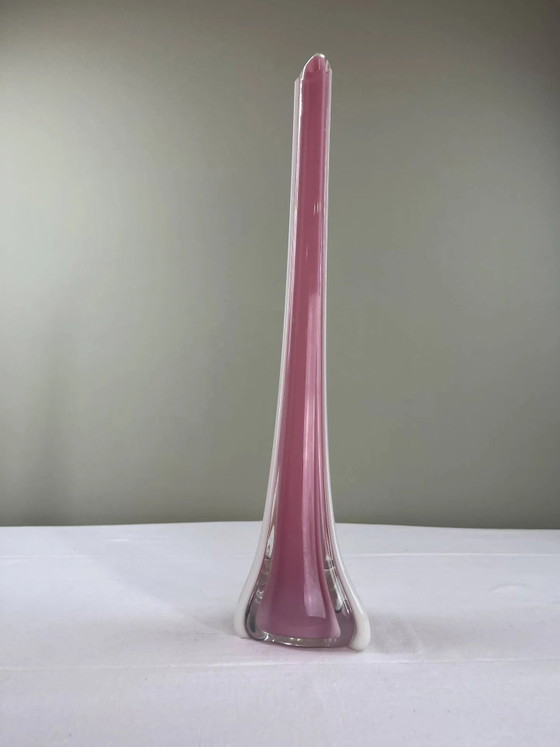 Vaso scultoreo in vetro soffiato – Vasi, Crystal, Glass, Art Deco (photo 8 of 10)