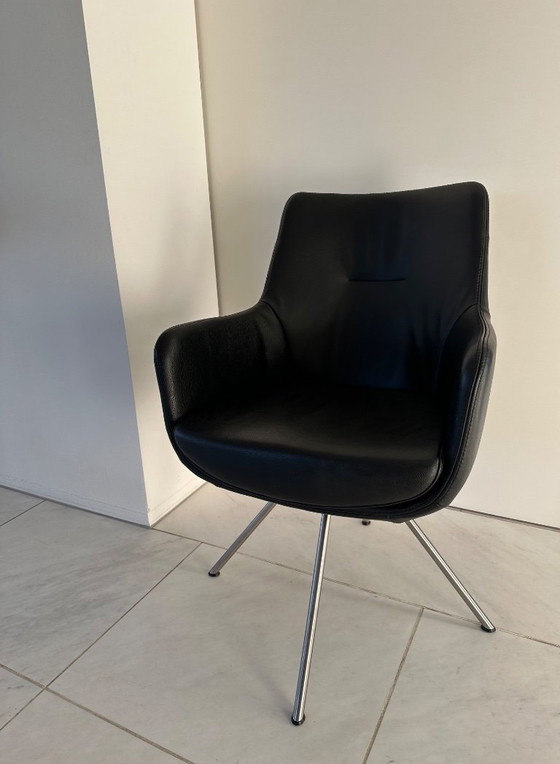 Image 1 of WK wohnen coffee table WK 852 with 6 WK 722-1000 dining chairs