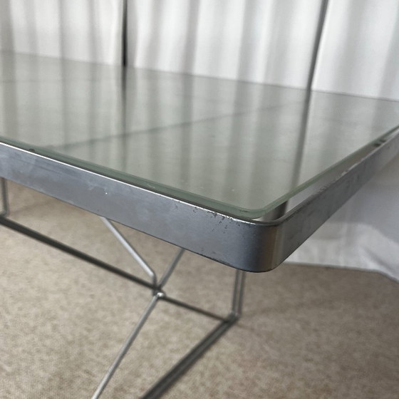Dining table / desk "Moment" by Niels Gammelgaard, Ikea, 1990 – Glass (photo 8 of 17)