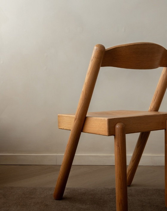 Image 1 of Sedie da pranzo vintage italiane Iva di Roberto Pamio e Renato Toso per Stilwood, 1972, set di 4