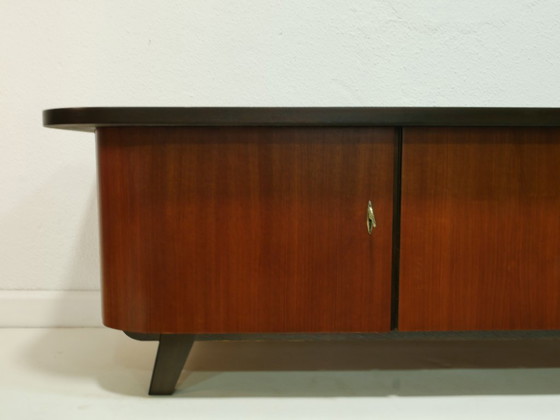 Image 1 of Vintage 210 cm lowboard from the 1960s, Mid Century sideboard, TV board