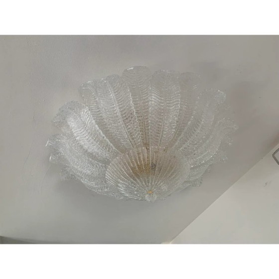 Image 1 of Impresionante lámpara de araña empotrada Sputnik de cristal de Murano italiano