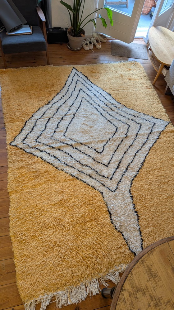 Moroccan rug - berber style - 100% wool - 200x280 – Rugs & carpets (photo 3 of 6)