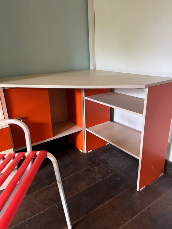 Image 1 of Vintage Desk Book Case and Chair