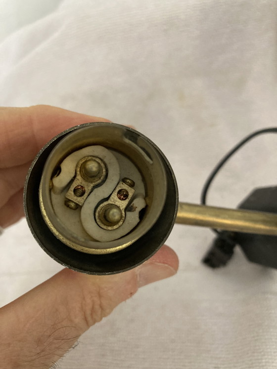 Vintage 1950s brass conical wall sconces – Wall lights (photo 7 of 15)