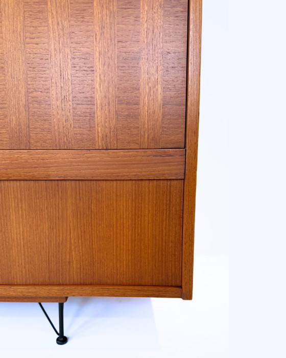 Image 1 of Deense vintage teakhouten dressoir uit de jaren 60 — Professioneel gerestaureerd