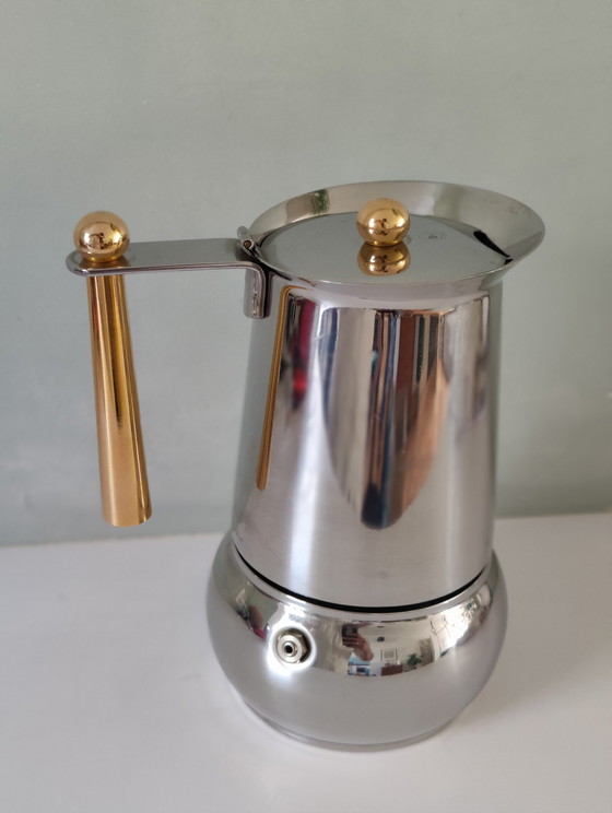 Image 1 of Vintage Postmoderne GB Kitty Oro Guido Bergna Pot Mocha