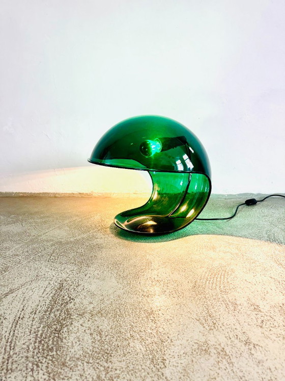 Foglia Model 643 Translucent Table Lamp by Elio Martinelli for Martinelli Luce, Italy 1969 – Plastic (photo 3 of 6)