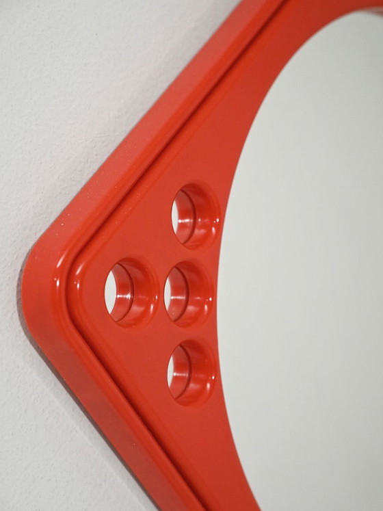 Image 1 of Scandinavische spiegel uit de jaren 70 van Makiesen Kuvastin Oy