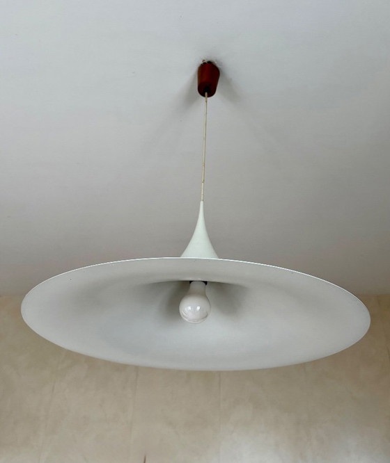 Fog & Mørup Semi Maxi Ø70 Pendant – Bonderup & Thorup – 1970s – Pendelleuchten, Metal (photo 5 of 5)