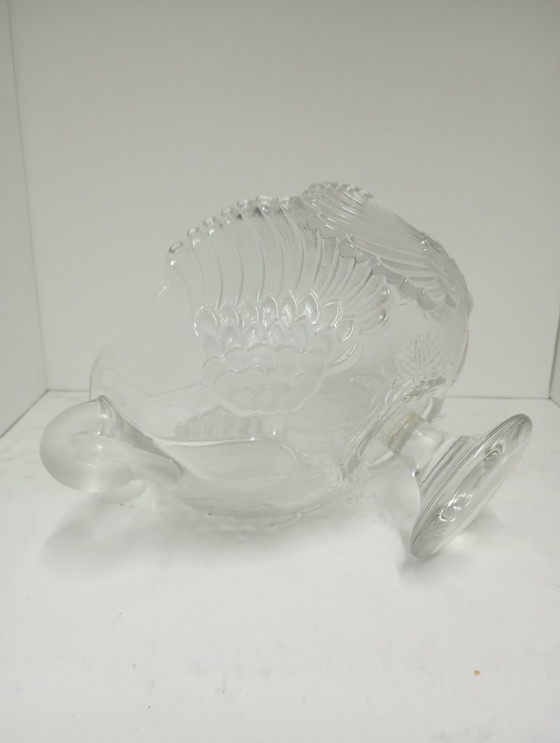 Image 1 of Frutero de cristal art déco Walther & sons
