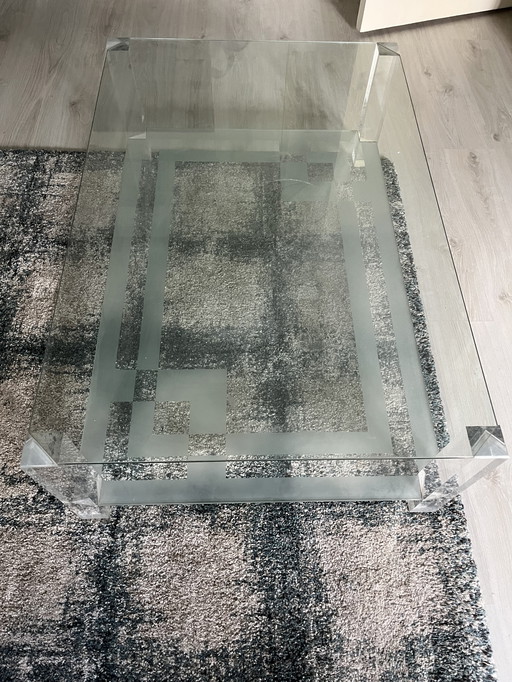 Table basse en verre Barcelona