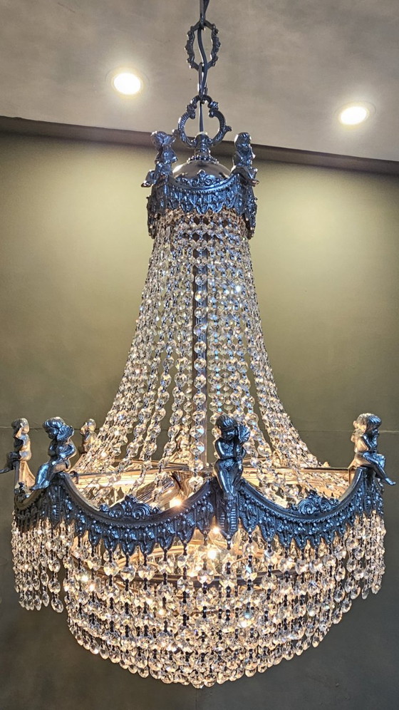 Lampadario – Crystal, Brass (photo 2 of 13)