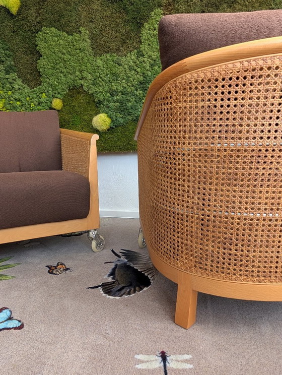 Image 1 of 2x Flexform Mozart armchair