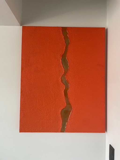 Modern abstract colorful painting