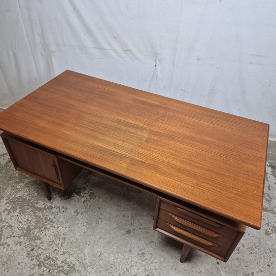 Image 1 of Heinrich Riestenpatt Vintage 1960s Danish Desk Teak