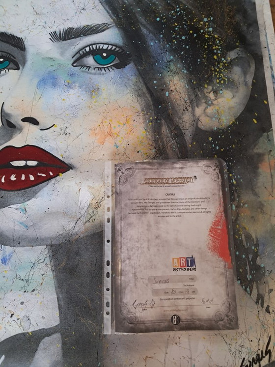Gongas - Suspicious - Artist Canvas – Paintings & Drawings (photo 8 of 13)