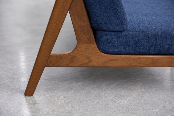 Image 1 of Vintage mid-century Australische moderne teakhouten bank en fauteuils van Parker Furniture, jaren 1950, set van 3