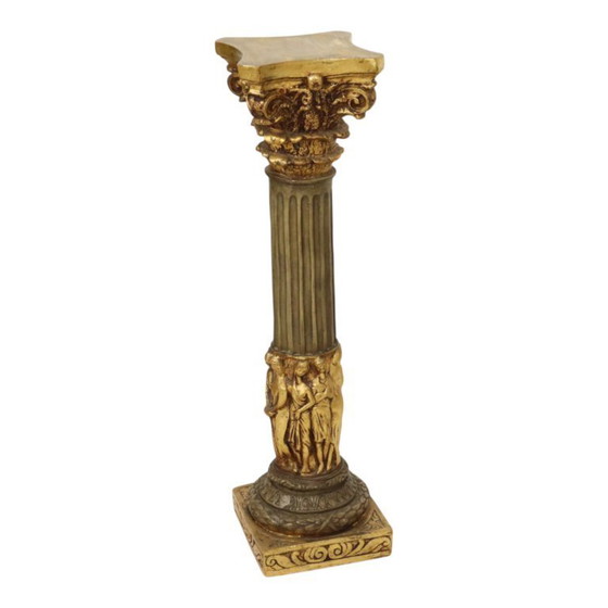 Image 1 of Klassieke Gouden Zuil Pilaar