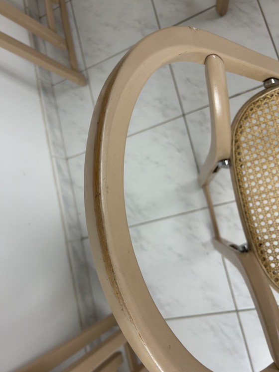 Image 1 of 6x Sedia pieghevole italiana Gigi Sabadin per Crassevig modello Arca