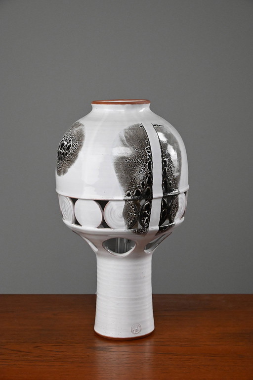 Handgemaakte keramieken lamp