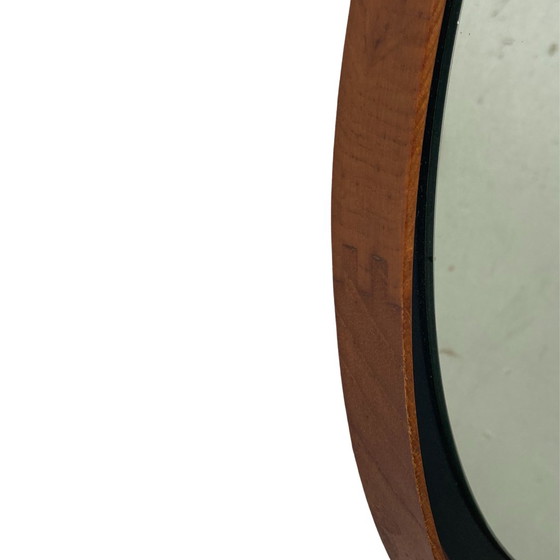 Image 1 of Teak Mirror By Uno & Östen Kristiansson For Luxus