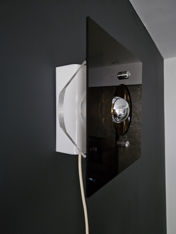Image 1 of Lampe murale Herda Space Age en plexiglas