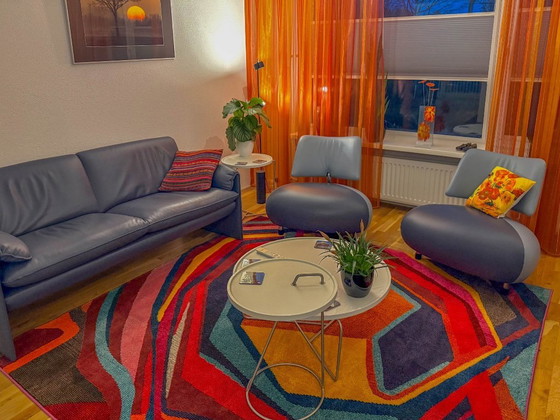 Image 1 of Sofá de cuero Bora Bora de 2,5 plazas (Leolux)