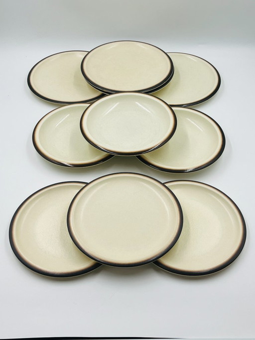 Set van 10 Boch La Louvière Sierra modelplaten