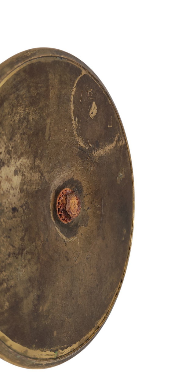 Image 1 of Chandelier antique Chandelier en laiton Floral 27cm