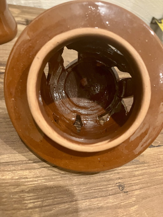Grandjean Jourdan Vallaurus lantern vase/lidded pot! – Ceramic (photo 5 of 8)