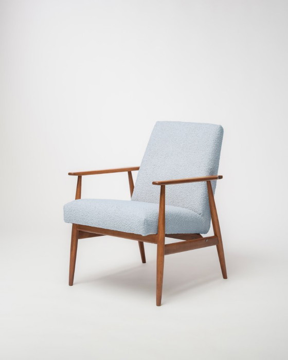 Image 1 of „Lisek” armchair, 1960s – restored Polish mid-century classic, for small spaces