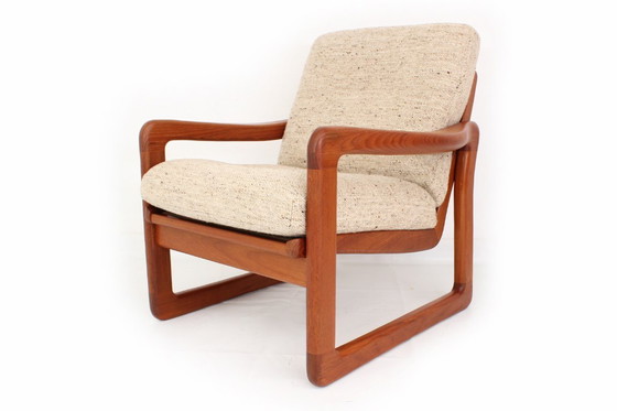 Image 1 of Comme neuf ! Deux fauteuils Holstebro au design danois du milieu du siècle, en teck massif, laine vierge de qualité supérieure, 