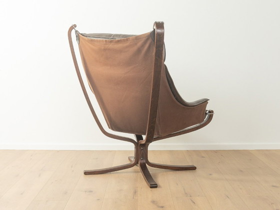 Image 1 of FALCON chair with footstool, Sigurd Ressell for Vatne Møbler, Vintage