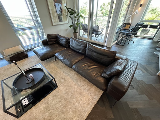 Luxury Flexform Lifesteel Corner Sofa - Timeless Italian Design