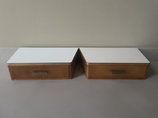 2 Nachtkastjes de mediados de siglo