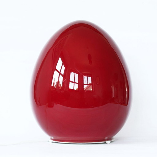 Retro Vintage Glass Egg Lamp