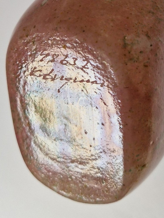 Kosta Boda - "May" vase by Kjell Engman - Signed – Glass (photo 6 of 7)