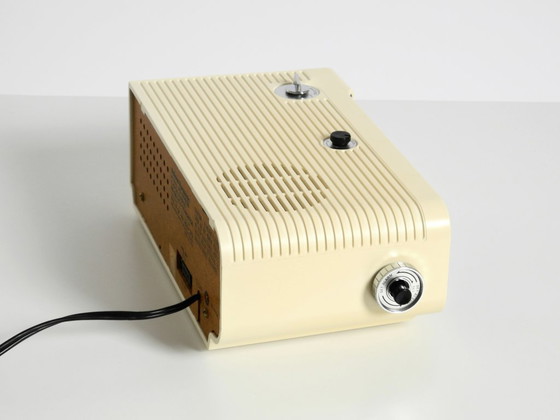 Image 1 of Original 1970s National Panasonic flip-number radio alarm clock model RC-6003B near to mint condition