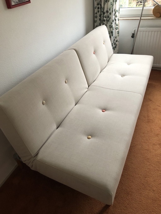 Sleek sofa bed, Scandinavian look